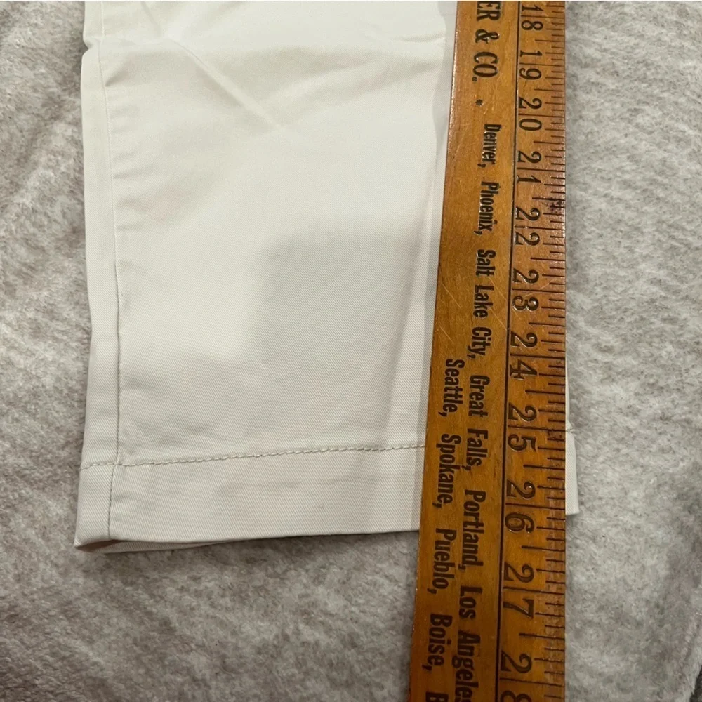Banana Republic Authentic Chino Girlfriend Pant Cream IT#BR10 - Picture 10 of 15